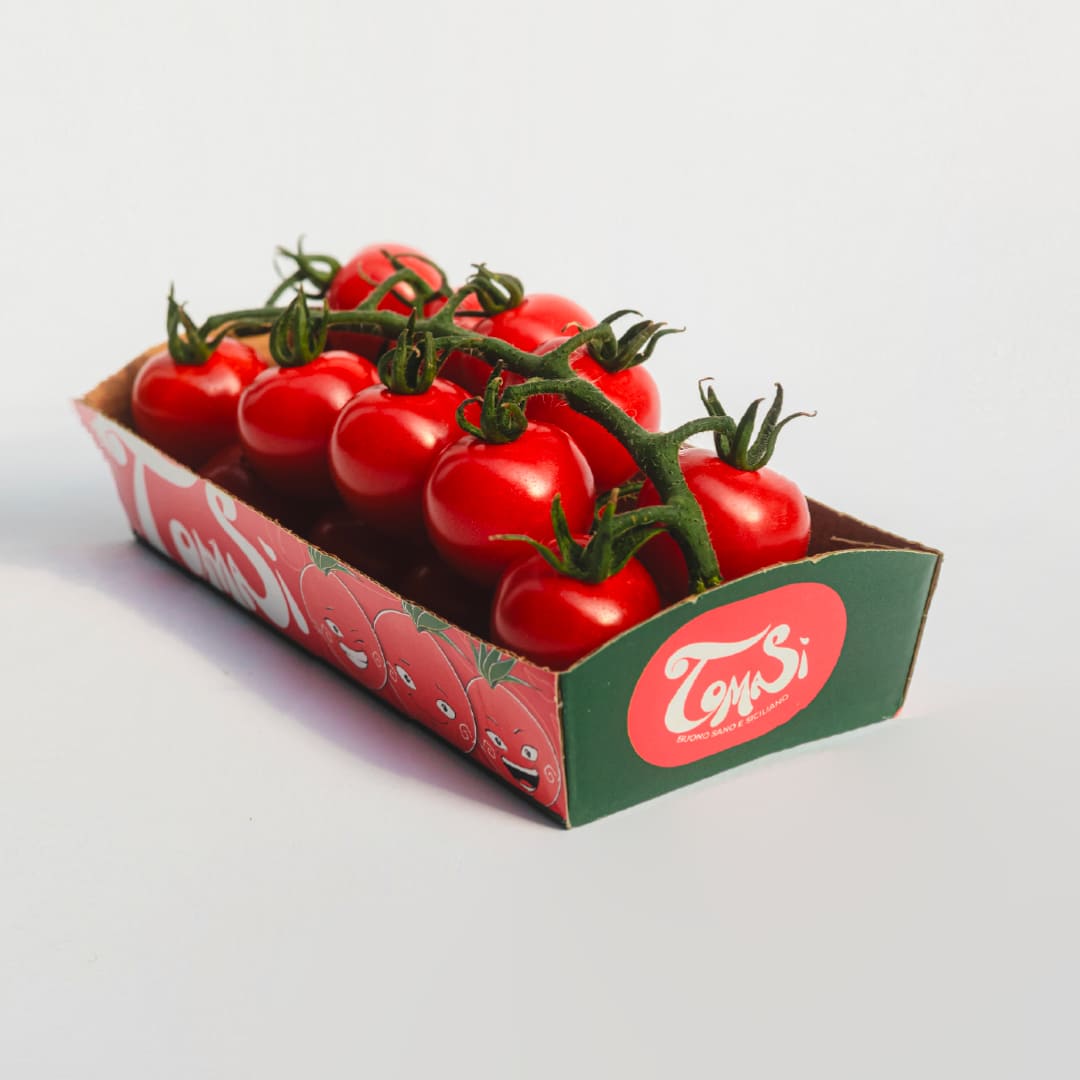 TOM – Ciliegino rosso premium con cartone